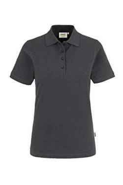 HAKRO Damen Polo-Shirt "Classic" - 110 - anthrazit - Größe: L von HAKRO