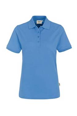 HAKRO Damen Polo-Shirt "Classic" - 110 - malibu-blue - Größe: XL von HAKRO