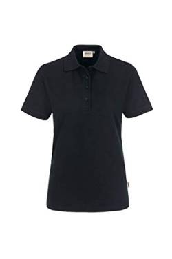 HAKRO Damen Polo-Shirt Performance - 216 - schwarz - Größe: 4XL von HAKRO