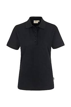 HAKRO Damen Poloshirt MIKRALINAR® ECO 0369, schwarz, XL von HAKRO