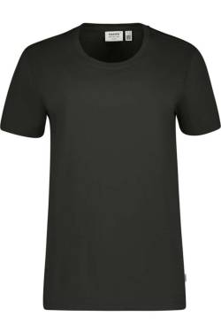 HAKRO Organic Regular Fit T-Shirt Rundhals karbon, Einfarbig von HAKRO