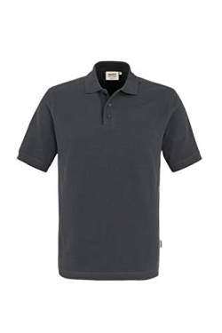 HAKRO Polo-Shirt „Classic“ - 810 - anthrazit - Größe: XL von HAKRO