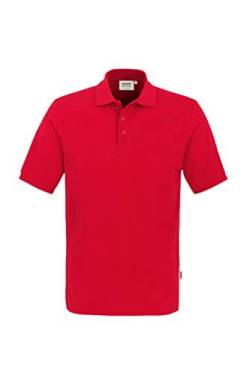 HAKRO Polo-Shirt „Classic“ - 810 - rot - Größe: XL von HAKRO