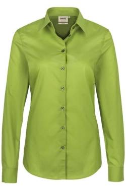 HAKRO Regular Fit Bluse kiwi, Einfarbig von HAKRO