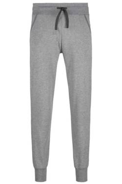 HAKRO Regular Fit Jogginghose grau, Meliert von HAKRO