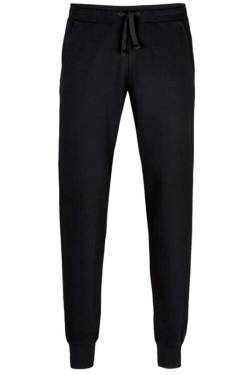 HAKRO Regular Fit Jogginghose schwarz, Einfarbig von HAKRO