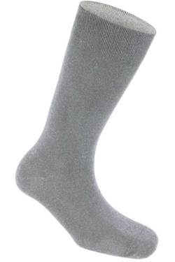 HAKRO Socken grau, Einfarbig von HAKRO