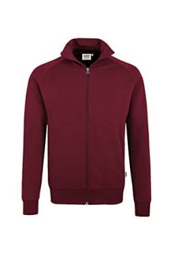 HAKRO Sweatjacke College, Weinrot, S von HAKRO