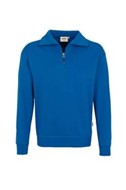 HAKRO Zip-Sweatshirt, royalblau, Größen: XS - XXXL Version: XXL - Größe XXL von HAKRO