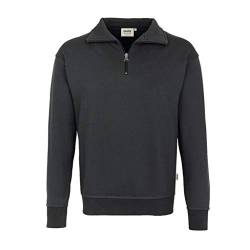 HAKRO Zip-Sweatshirt,anthrazit, Größen: XS - XXXL Version: S - Größe S von HAKRO