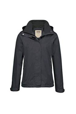 Hakro Damen-Regenjacke Colorado, HK262-anthrazit, S von HAKRO