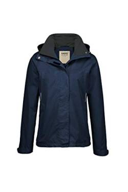 Hakro Damen-Regenjacke Colorado, HK262-tinte, M von HAKRO