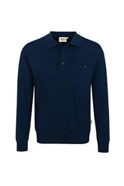 Hakro Herren Pocket-Polo-Sweatshirt Premium # 457 (3XL, tinte) von HAKRO