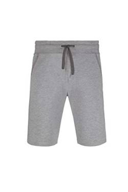 Hakro Herren Sweat-Shorts, HK781-grau-meliert, M von HAKRO