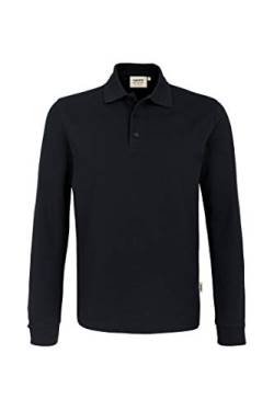 Hakro LONGSLEEVE-POLOSHIRT PERFORMANCE # 815 (2XL, schwarz) von HAKRO