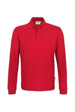 Hakro LONGSLEEVE-POLOSHIRT PERFORMANCE # 815 (L, rot) von HAKRO