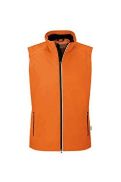 Hakro Light-Softshell-Weste Edmonton, HK854-orange, 3XL von HAKRO