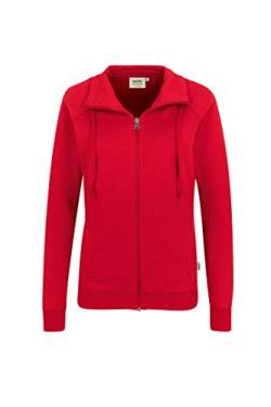 Hakro WOMEN-SWEATJACKE COLLEGE # 406 (2XL, rot) von HAKRO