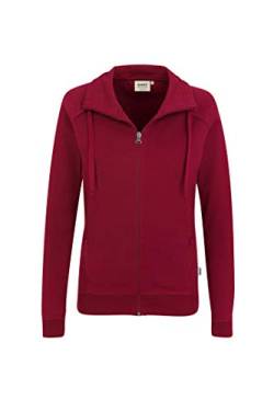 Hakro WOMEN-SWEATJACKE COLLEGE # 406 (M, weinrot) von HAKRO