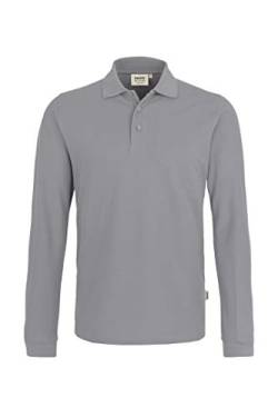 Longsleeve-Poloshirt Classic titan von HAKRO