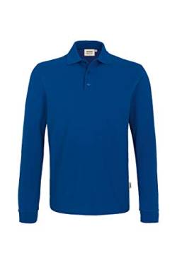 Longsleeve-Poloshirt Performance, Gr.-M, Ultramarinblau von HAKRO