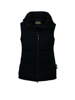 Women Bodywarmer Weste (M, Schwarz) von HAKRO