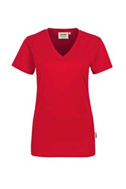 Women-V-Shirt Classic, rot,5XL von HAKRO