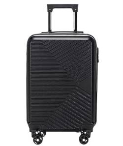 HALAHAI Koffer Gepäck Reisekoffer Aufgegebenes Gepäck, Hartschalenkoffer, 20-Zoll-Gepäck Mit Spinner-Rollen-Koffer Rollkoffer Trolley Koffer (Color : C, Size : 20inch) von HALAHAI