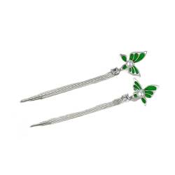 Perlen-Ohrringe aus Sterlingsilber, modische Geschenk-Ohrringe (Color : 1, Size : 925 silver) von HAODUOO