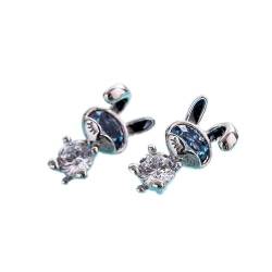 Sterling Silber Kristall Ohr Mode Geschenk Ohrringe von HAODUOO