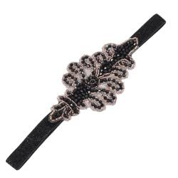 HAPINARY 1Stk Strass-Stirnband haarband hair-band Gatsby-Accessoires für Frauen Haarschmuck für Frauen Abschlussball Haarschmuck für die Hochzeit Hochzeitsdekoration Flapper-Kopfstück Braut von HAPINARY