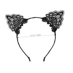 HAPINARY 2St party haarreifen party kopfschmuck klöppelzubehör klöppeln zubehör Lace Accessoire party zubehör Lace Kopfschmuck Kopfbedeckung Haarschmuck Stirnband von HAPINARY