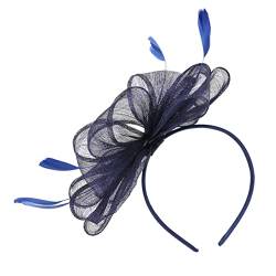 HAPINARY Fascinator-hüte Für Damen Gaze-stirnbänder Fascinator-stirnband Schmetterlings-stirnband Derby-fascinator Kopfbedeckungen Für Teepartys Damenhüte Braut Hochzeitskleid Mitglied von HAPINARY