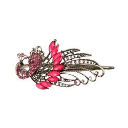 HAPINARY haarschmuck Haarspangen Haarversorgung Brauthaarkamm Braut Kopfschmuck Haarnadel Tiara Haarklammer Haarpflegezubehör Pfau Kopfbedeckung Phönix Fräulein Rosa von HAPINARY