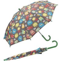 HAPPY RAIN Stockregenschirm leichter Kindergartenschirm mit tollen Motiven, robust, leicht zu öffnen, mit abgerundeten Spitzen von HAPPY RAIN