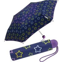 HAPPY RAIN Taschenregenschirm Mini Kinderschirm Basic reflektierend bedruckt, farbenfroh und fantasievoll von HAPPY RAIN