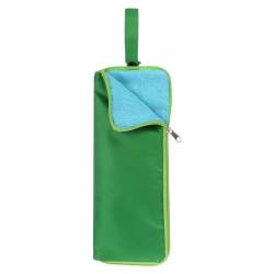 HARFINGTON Regenschirmtasche, Tragetasche, 10,9 x 34 cm, tragbar, wendbar, für nasse Regenschirme, faltbar, wasserdichte Tasche für Aufbewahrung, Reisen, Zuhause, Outdoor, Grün von HARFINGTON