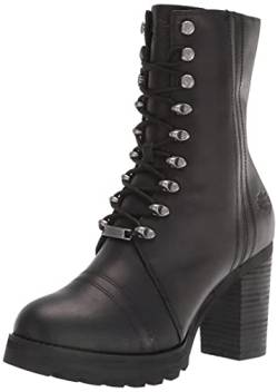 HARLEY-DAVIDSON FOOTWEAR Damen Seneca Spitze 17,8 cm Motorradstiefel, schwarz, 38.5 EU von HARLEY-DAVIDSON FOOTWEAR