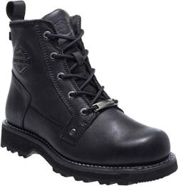 HARLEY-DAVIDSON FOOTWEAR Herren Griggs Mode-Stiefel, Schwarz, 42.5 EU von HARLEY-DAVIDSON FOOTWEAR