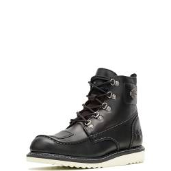 HARLEY-DAVIDSON FOOTWEAR Herren Hagerman Motorradstiefel, schwarz, 47 EU von HARLEY-DAVIDSON FOOTWEAR