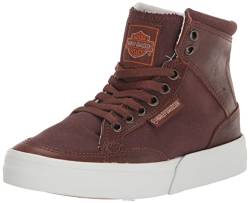 HARLEY-DAVIDSON FOOTWEAR Unisex-Erwachsene Rosemont Sneaker, Braun, 44 EU von HARLEY-DAVIDSON FOOTWEAR