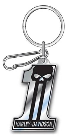 HARLEY-DAVIDSON #1 Dark Custom Key Chain Enamel Schlüsselanhänger von HARLEY-DAVIDSON