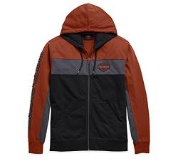 HARLEY-DAVIDSON Copperblock Hoodie Sweatshirt, 99084-20VM, 3XL von HARLEY-DAVIDSON