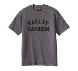 HARLEY-DAVIDSON Staple Performance Tee Blackened Pearl T-Shirt, XXL von HARLEY-DAVIDSON