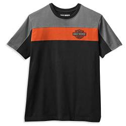 HARLEY-DAVIDSON T-Shirt Colorblock, L von HARLEY-DAVIDSON