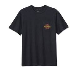 HARLEY-DAVIDSON Whiplash Pocket Tee Kurzarm T-Shirt, M von HARLEY-DAVIDSON
