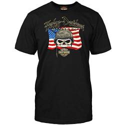 Harley-Davidson Men's T-Shirt - Willie G Flag | Overseas Tour von HARLEY-DAVIDSON