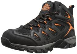 Harley-Davidson Men's Woodridge Waterproof Hiker, Black, 12 M US von HARLEY-DAVIDSON