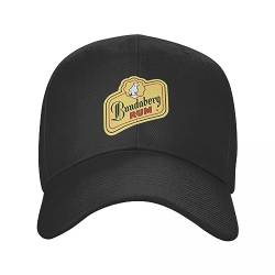 HARLSO Basecap Vintage Bundaberg Rum Logo Fischerhut Baseballkappe Golfhut Mann Sonnenhut Trucker Hüte Männer Damen Geschenk von HARLSO