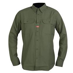 HART AIA Shirt Hemd Herren Dunkel Olive XXXL von HART